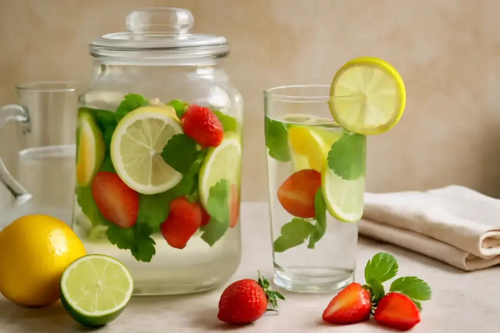 Acqua aromatizzata fatta in casa: il mix più rinfrescante per idratarti in modo naturale