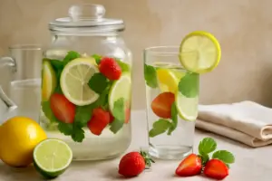Acqua aromatizzata fatta in casa: il mix più rinfrescante per idratarti in modo naturale