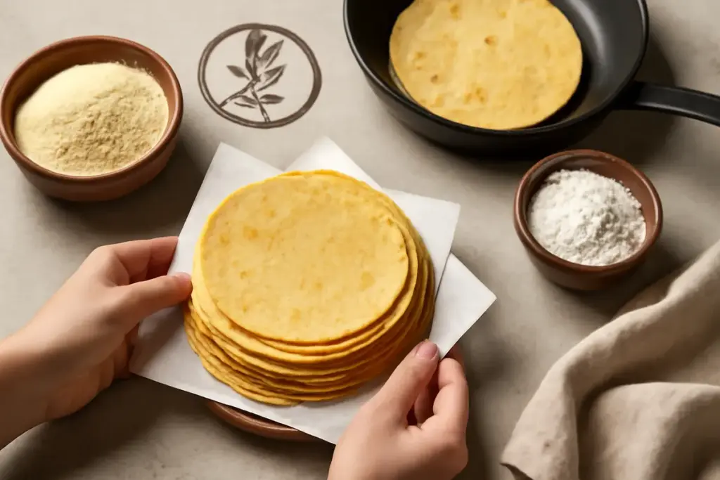 Tortillas fatte in casa senza grano: la soluzione ideale per chi cerca l’alternativa gluten free