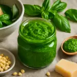 Pesto genovese davvero verde brillante: scopri il metodo che mantiene colori e profumi