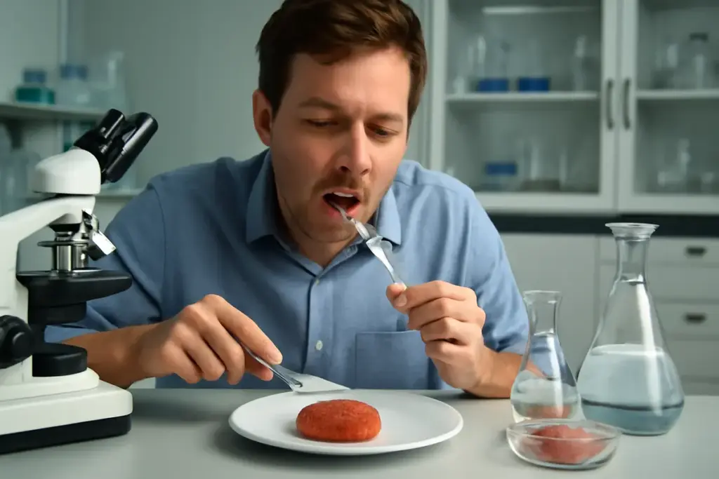 Carne coltivata in laboratorio: cosa cambia davvero per chi la assaggia la prima volta