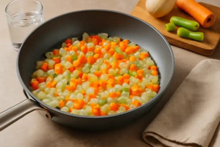 Soffritto leggero senza olio: alternativa poco conosciuta per piatti più sani e gustosi