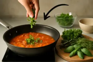 Quali erbe aromatiche aggiungere solo alla fine della cottura? Mantieni aroma e freschezza impareggiabili