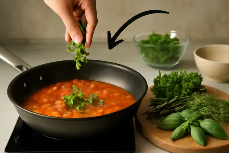 Quali erbe aromatiche aggiungere solo alla fine della cottura? Mantieni aroma e freschezza impareggiabili