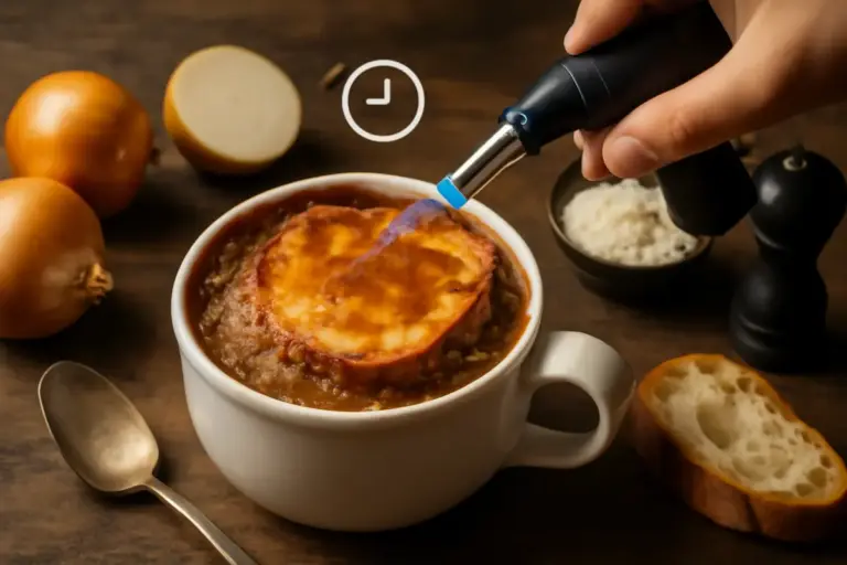 Zuppa di cipolle francese: la gratinatura alla perfezione spiegata passo dopo passo